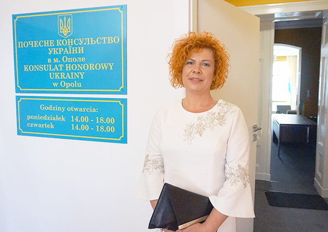 Irena Pordzik - Konsul Honorowy Ukrainy w Opolu